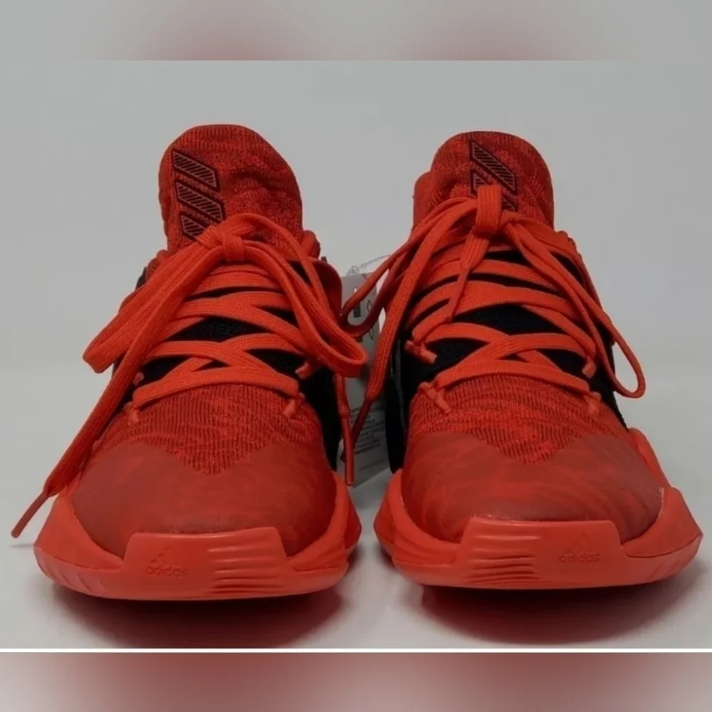 Adidas Harden Vol. 4 Basketball Shoes Red Black EF0999 Men USA Size 7 New